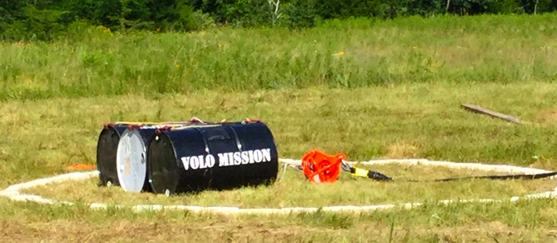 External load training at Volo Mission in Texas