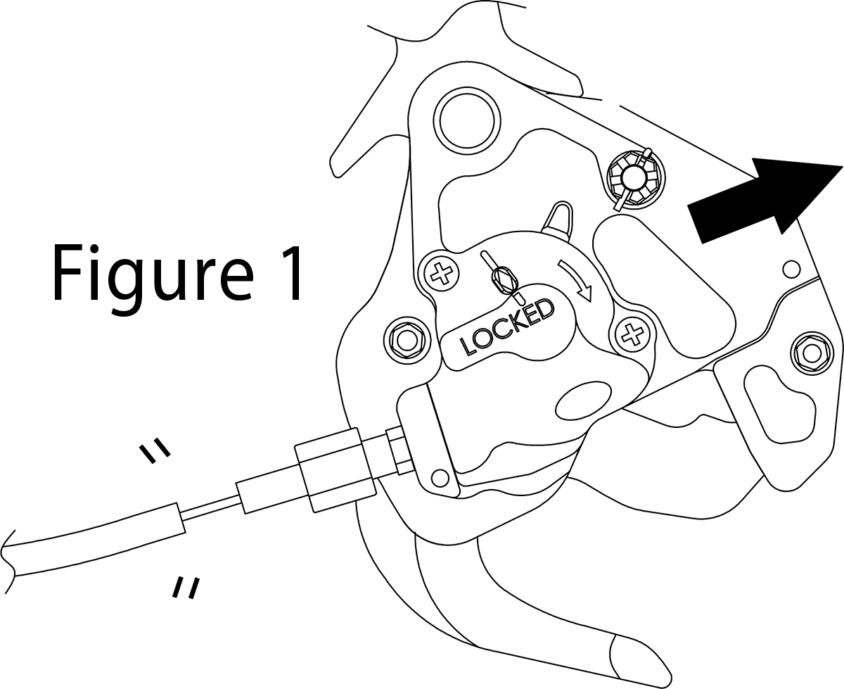 manual release cable