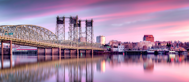 View of Downtown Vancouver WA