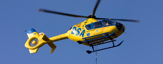 EC135 helicopter
