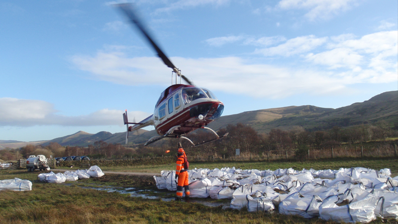 EC130 swing load