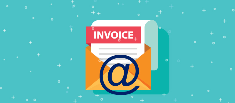 invoices by email