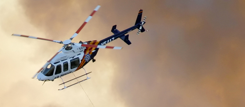 firefighting helicopter