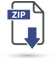 zip download icon