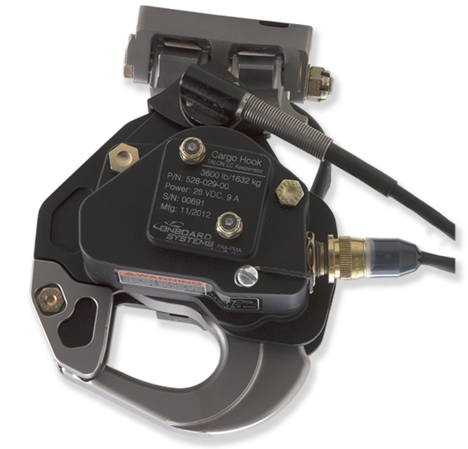 Onboard Systems Robinson R66 Cargo Hook Kit Certified by FAA